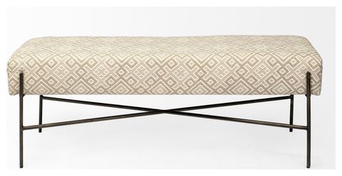 Beyond Seating The Multifaceted Role of the Avery II Off-White Accent Bench